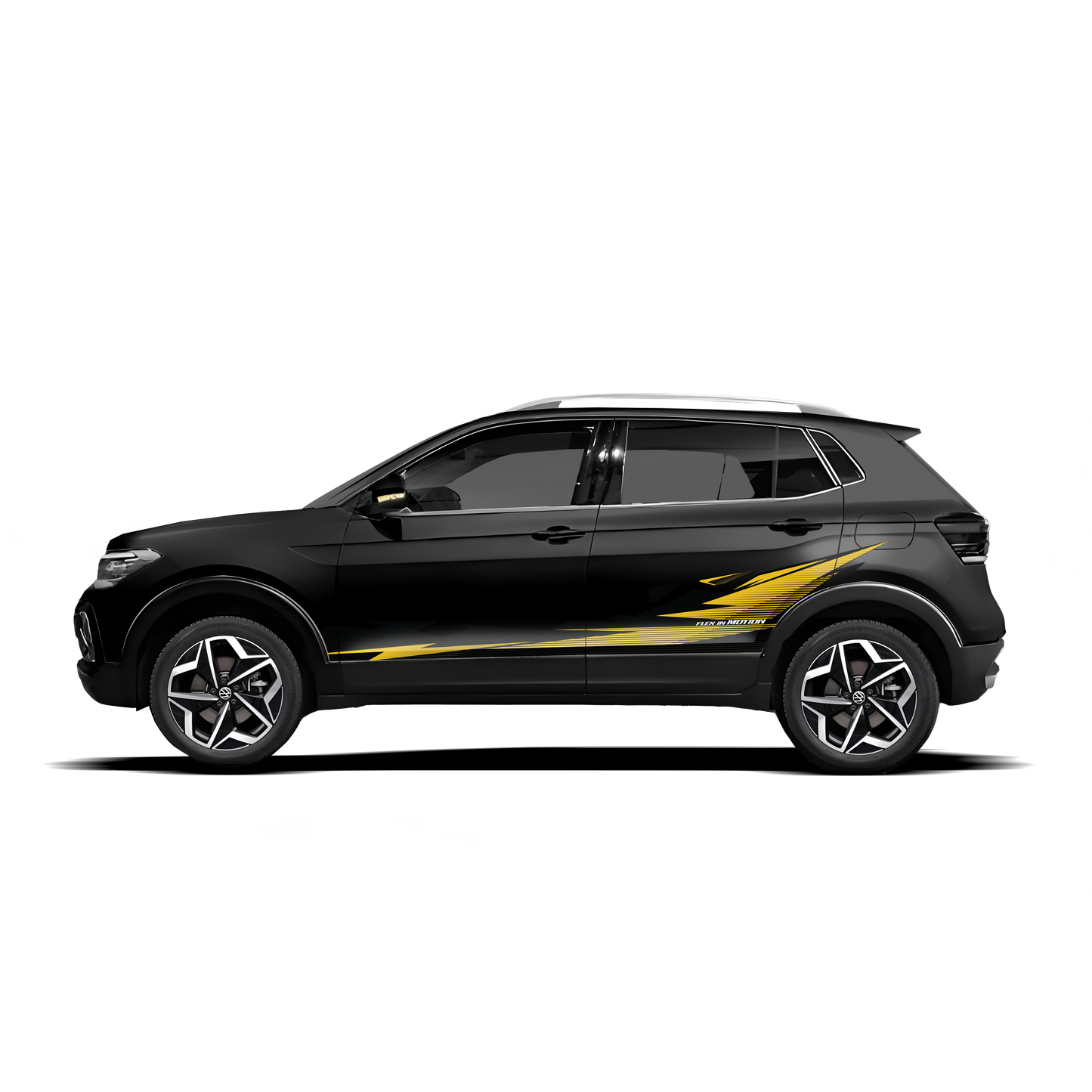 Flex in Motion Edition Graphics for VW Taigun black