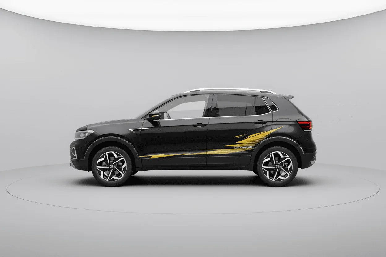 Flex in Motion Edition Graphics for VW Taigun black