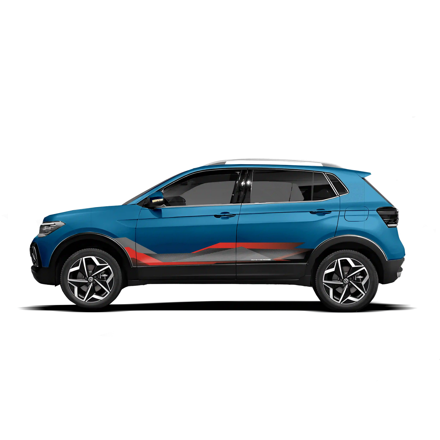 Mute The Noise Edition Graphics for VW Taigun blue