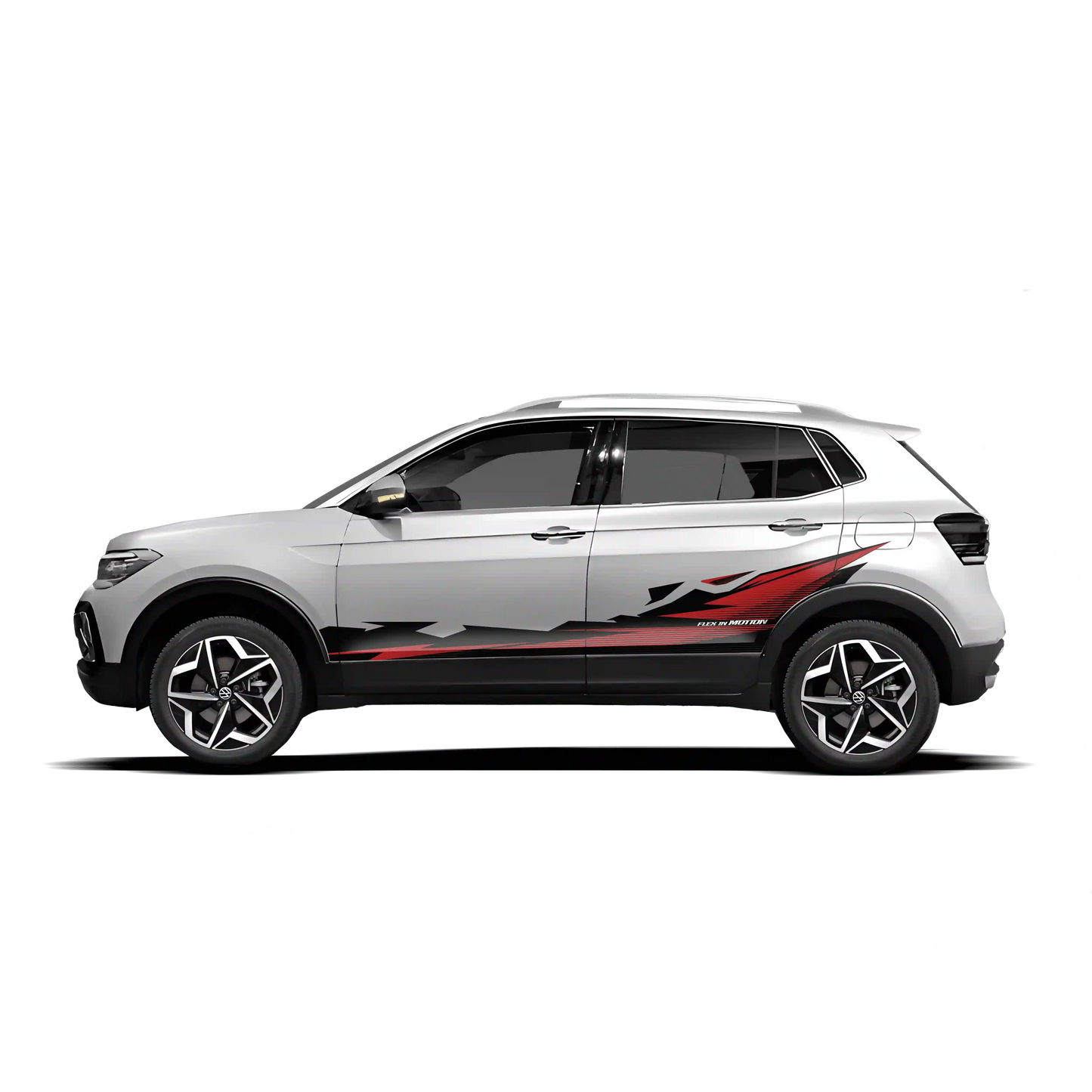 Flex in Motion Edition Graphics for VW Taigun white