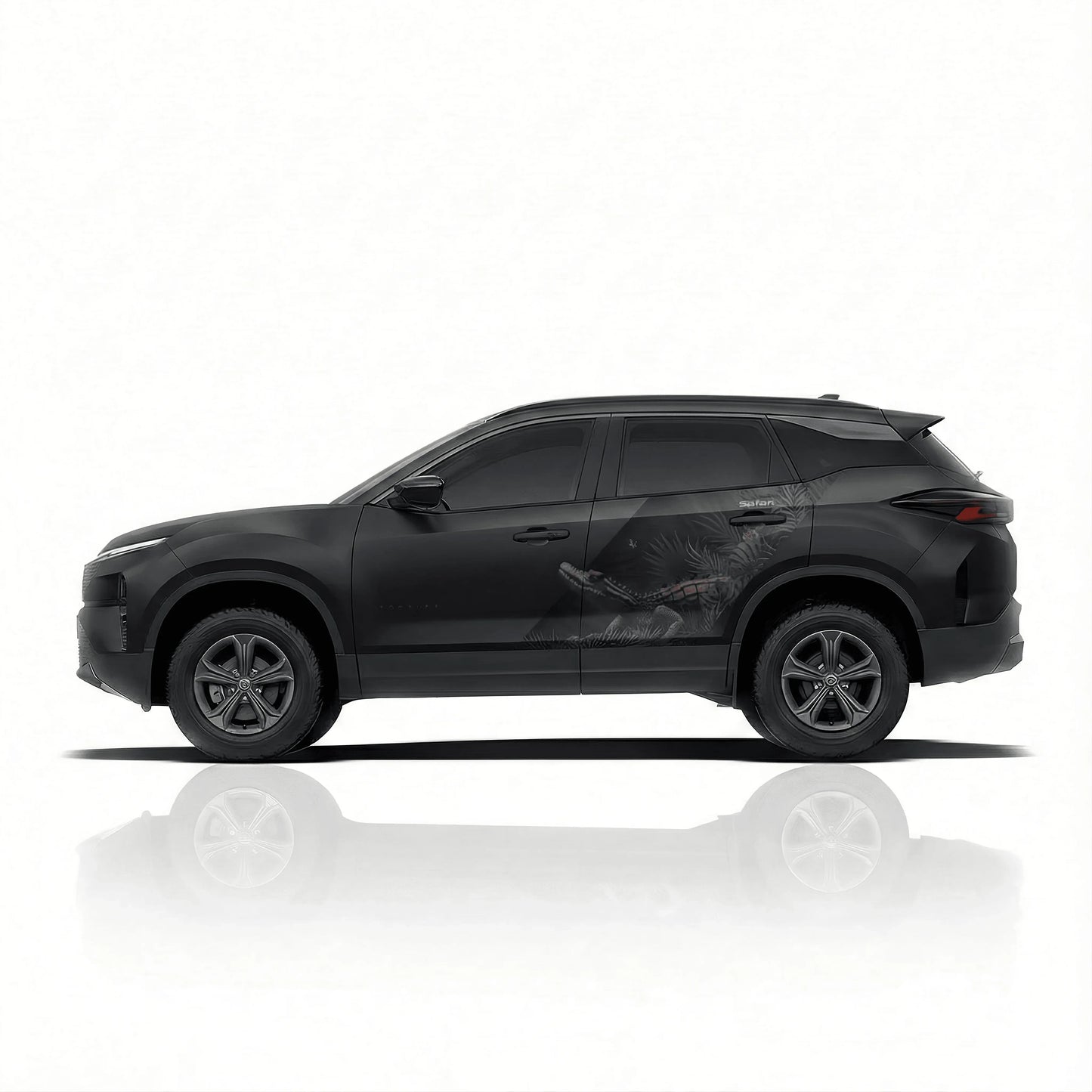 Safari Edition Graphics for Tata Harrier black