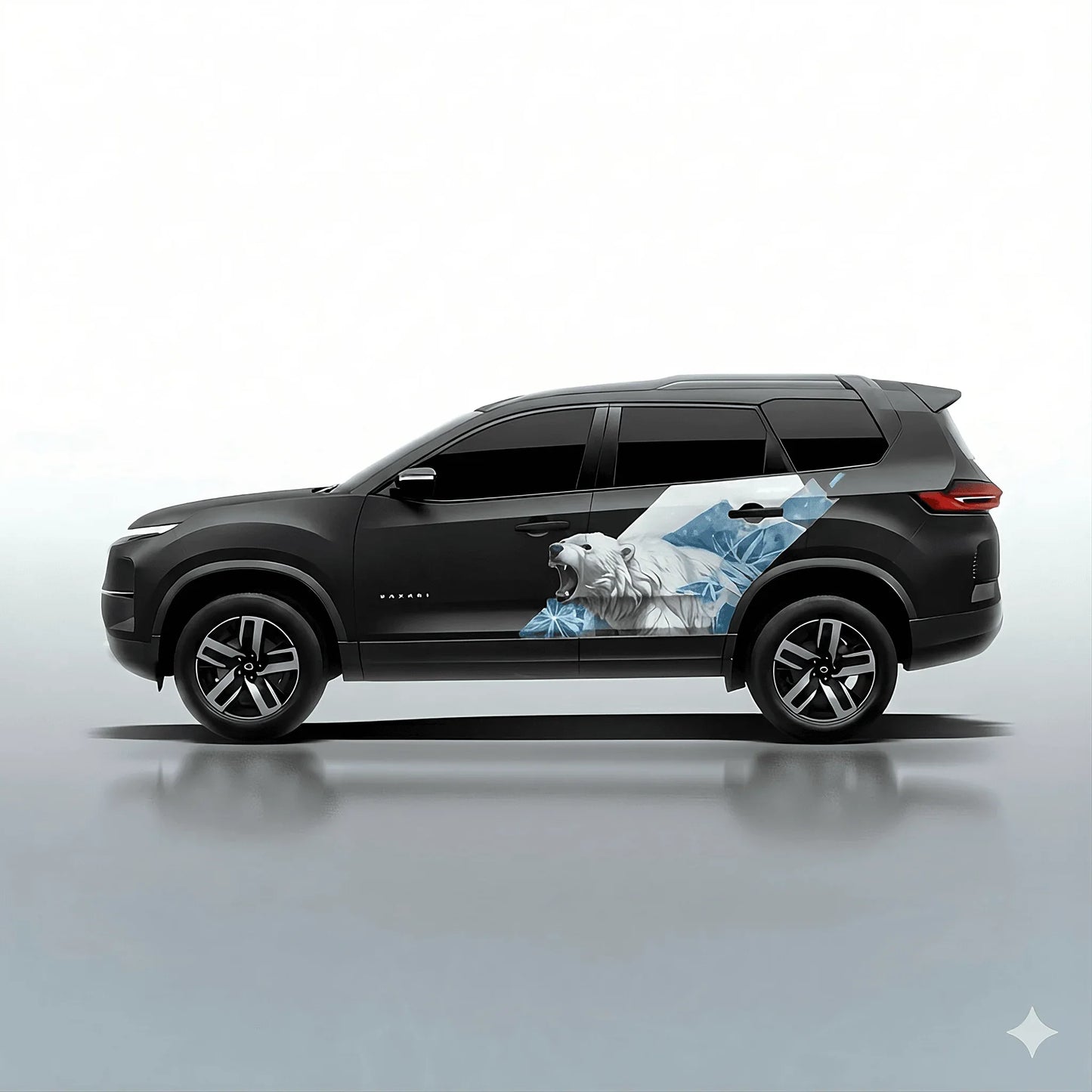 Bear Edition Graphics for Tata Safari black