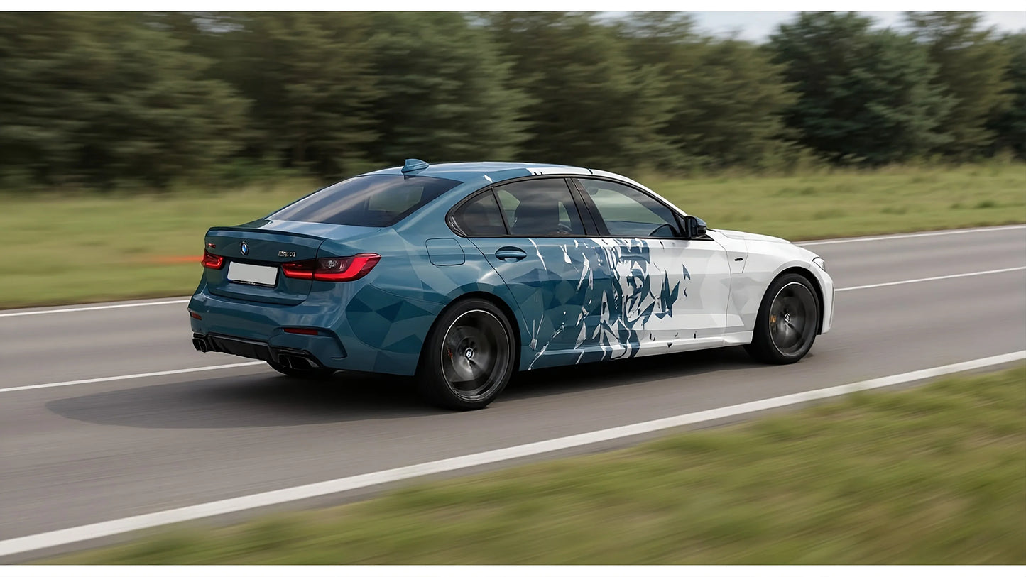 MpactX Edition Graphics for BMW 3 Series white