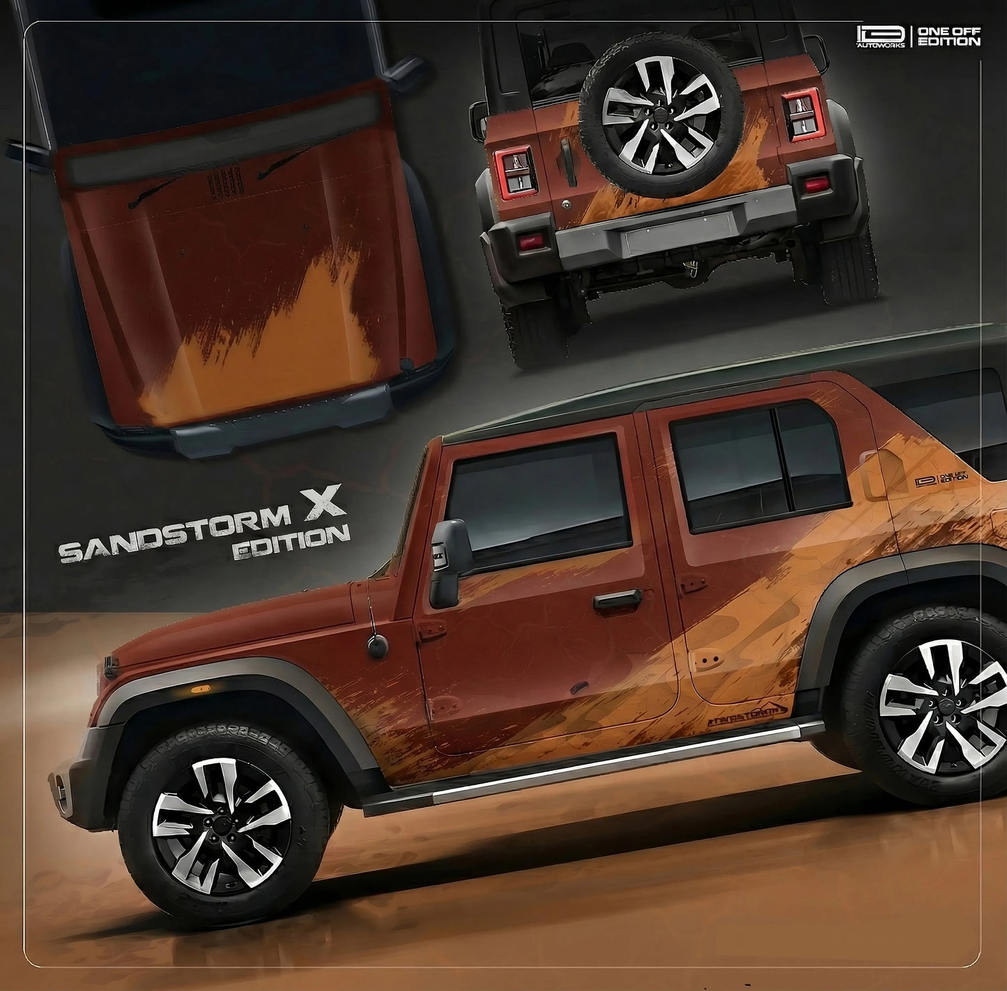 IDE One Off Edition – Sandstorm Edition | Mahindra Thar Roxx