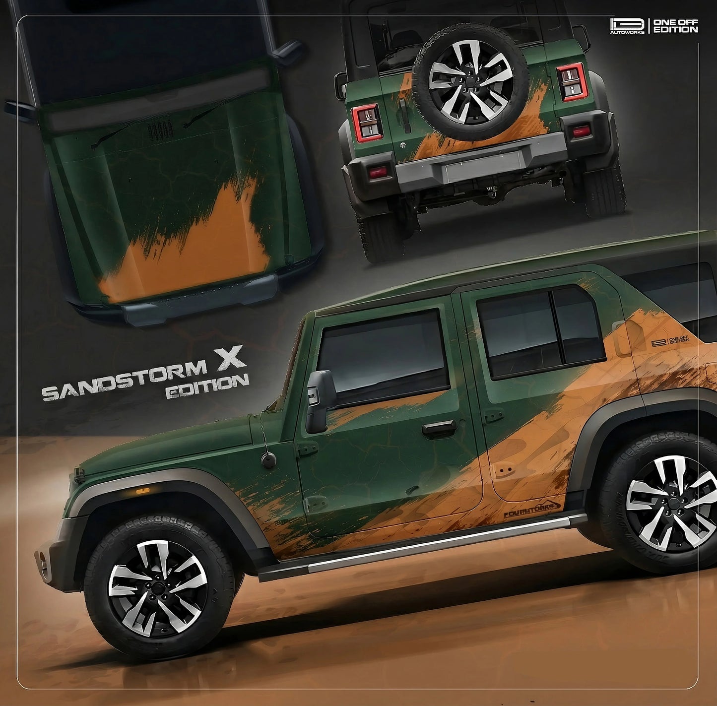 IDE One Off Edition – Sandstorm Edition | Mahindra Thar Roxx