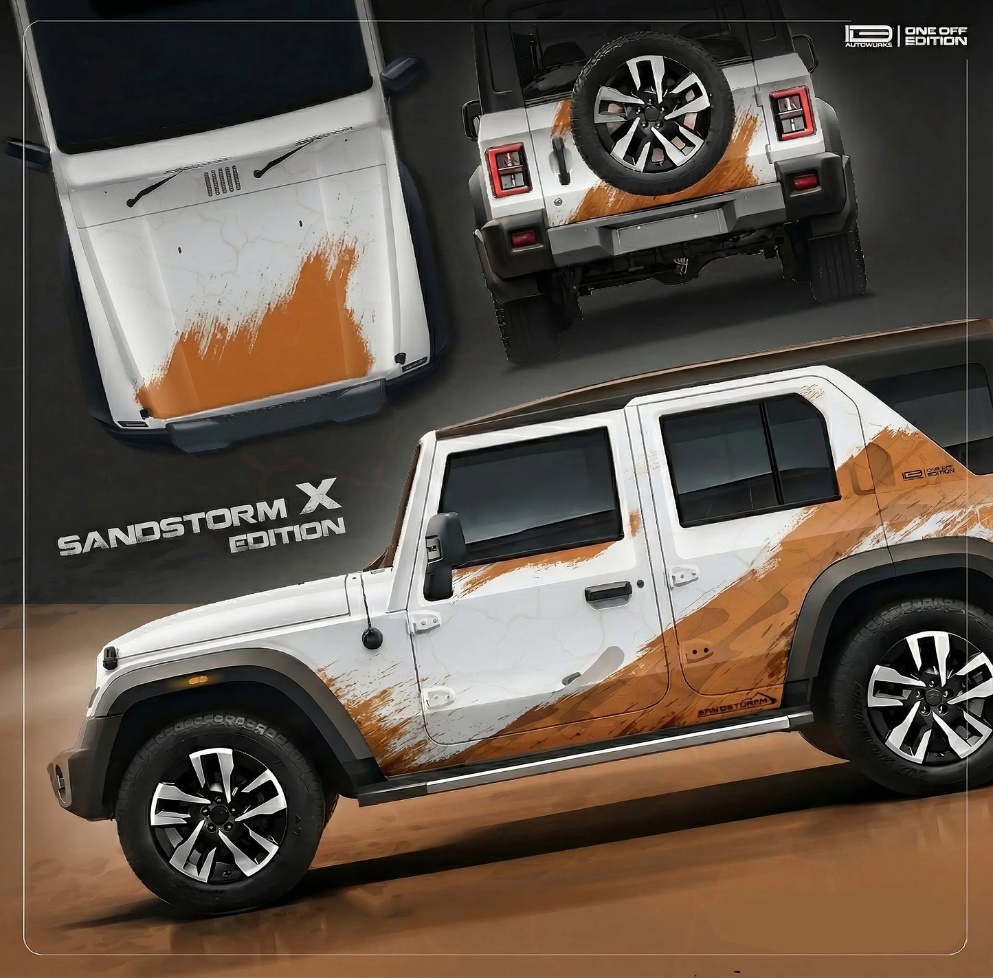 IDE One Off Edition – Sandstorm Edition | Mahindra Thar Roxx