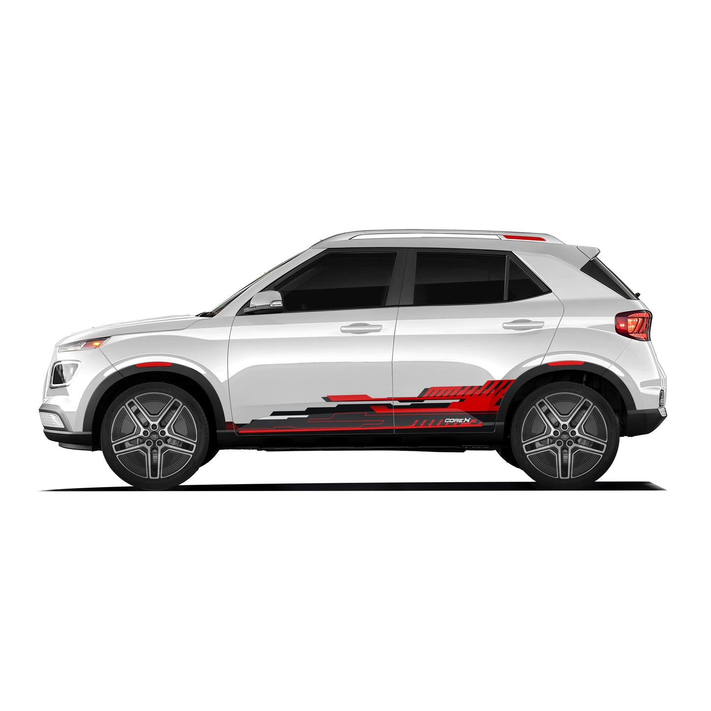 CoreX Edition Graphics for Hyundai Venue white