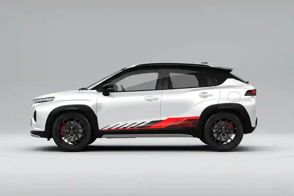 Aero Edition Graphics for Maruti Suzuki Fronx Black