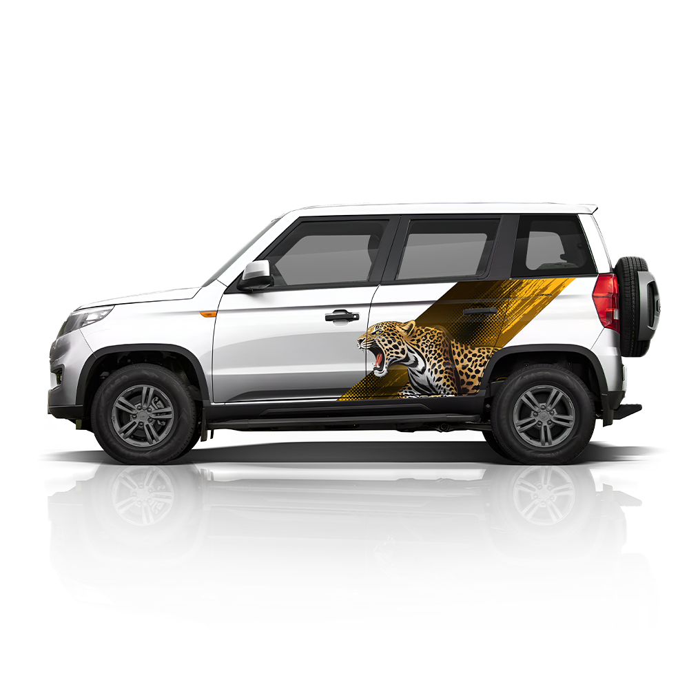 Leopard Edition Graphics for Mahindra Bolero Neo IDE Graphics Series
