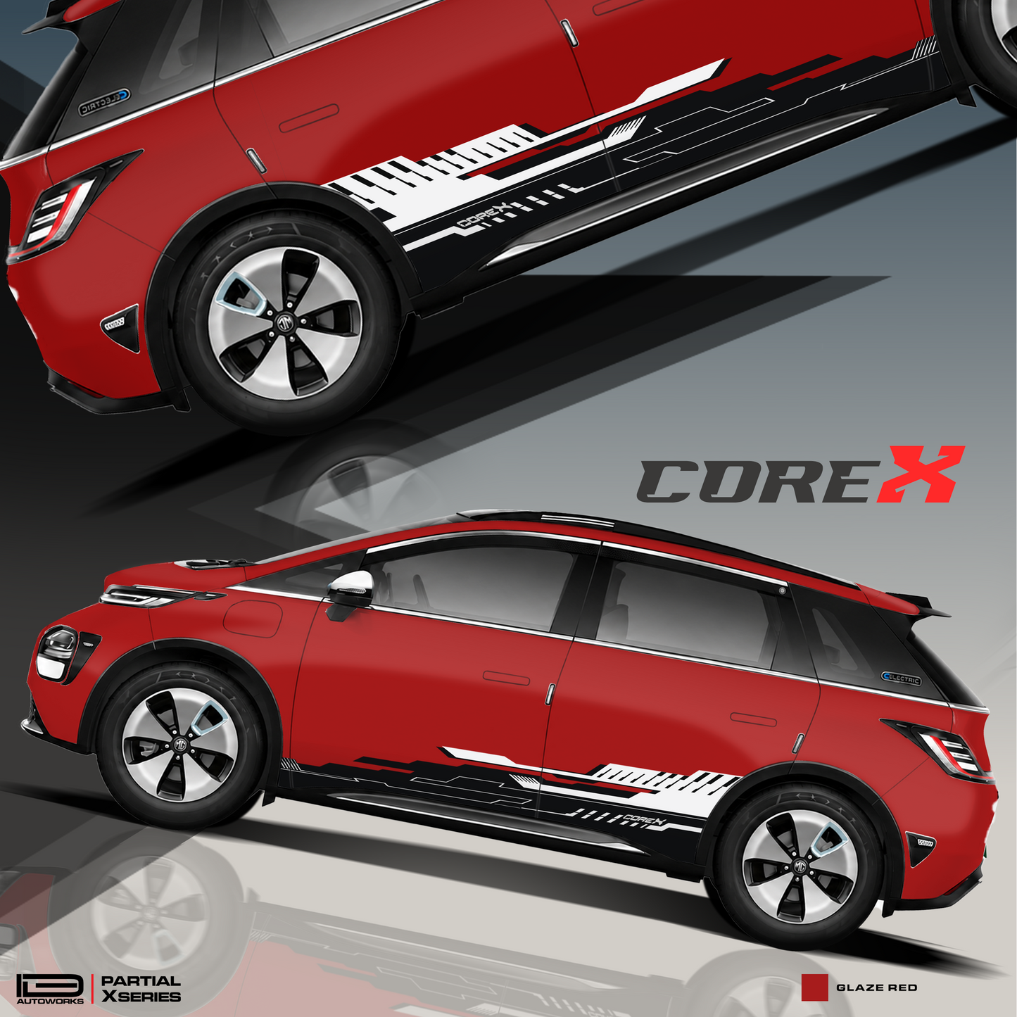 CoreX Edition Graphics for MG Windsor IDE Graphics Series