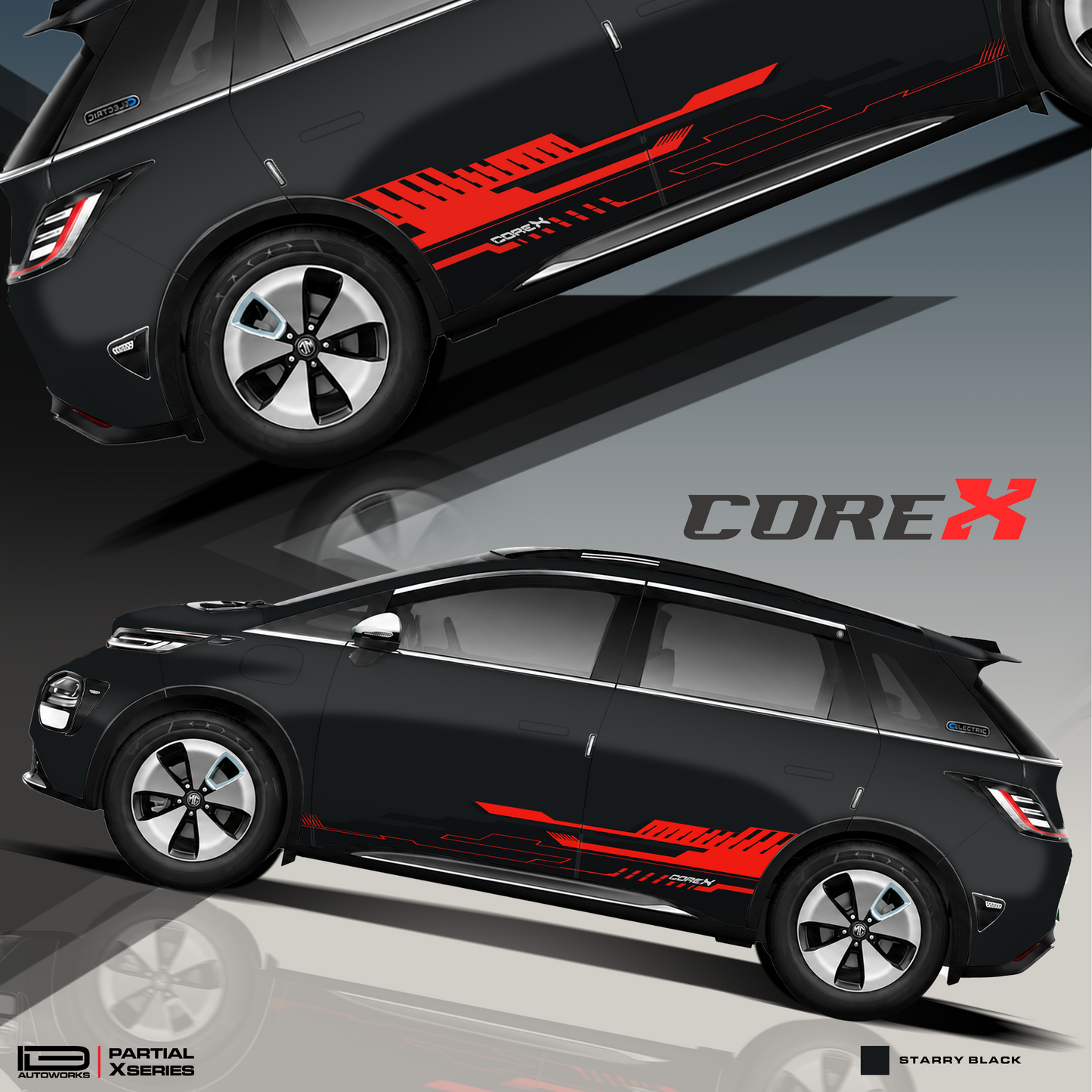 CoreX Edition Graphics for MG Windsor IDE Graphics Series