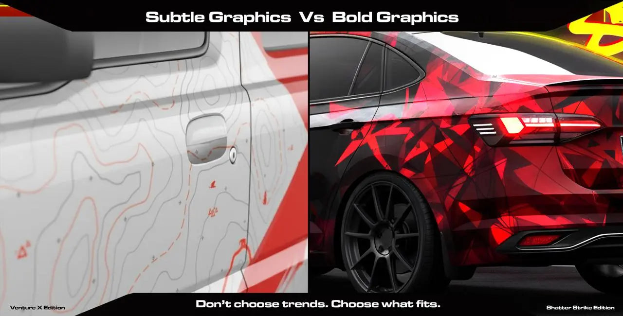 Subtle vs Bold Car Graphics – Which Style Suits Your Car Best?– Focus ...