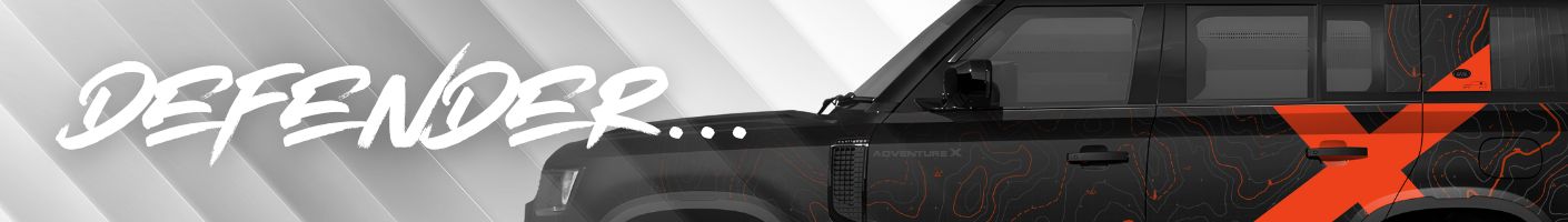 Land Rover defender graphics by IDE graphics Series
