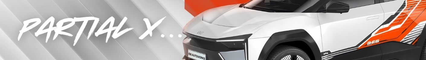 ide partial X series car graphics by ide autoworks