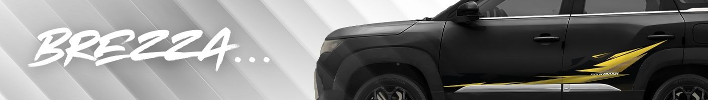 IDE Graphics Series for Maruti Suzuki Brezza