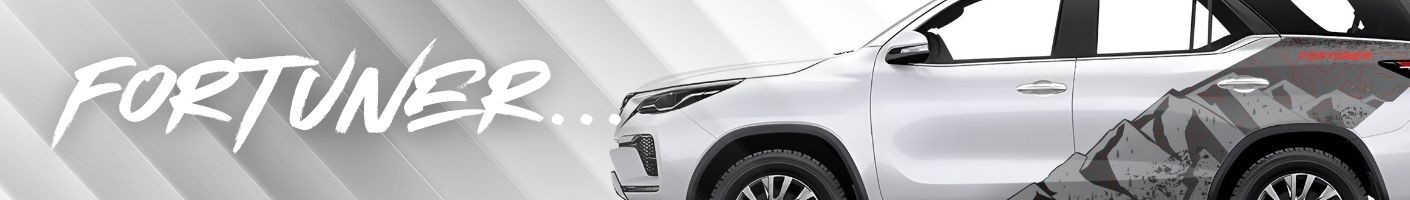 IDE Graphics Series for Toyota fortuner
