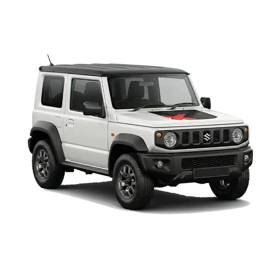 VentureX Edition bonnet Graphics for Maruti Suzuki Jimny white by IDE Graphics Series