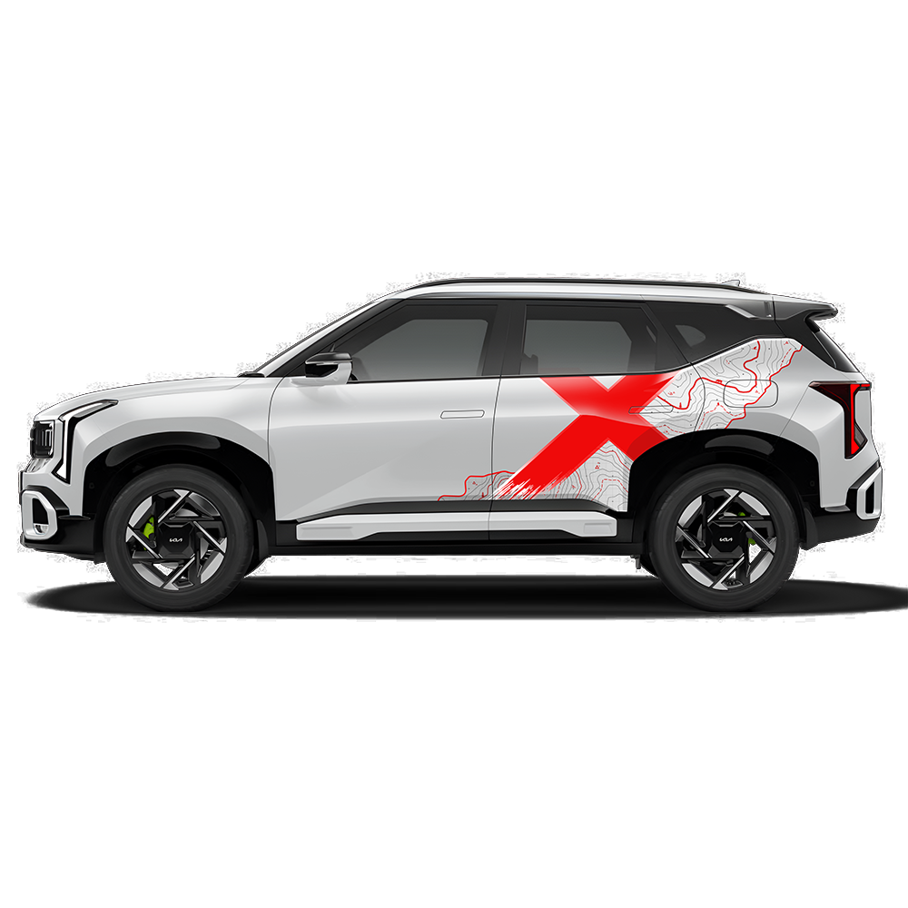 VentureX Edition Graphics for Kia Seltos 2026 | IDE Graphics Series