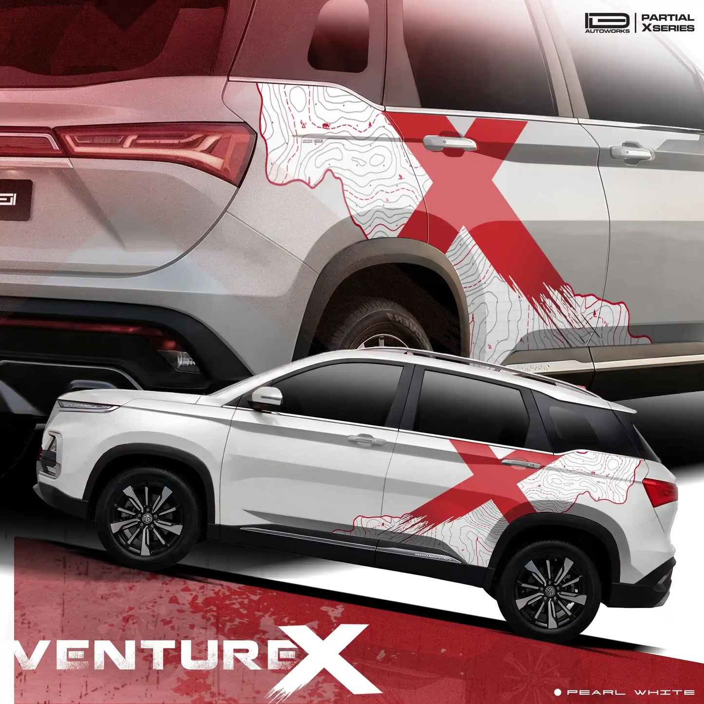 VentureX Edition Graphics for MG Hector black