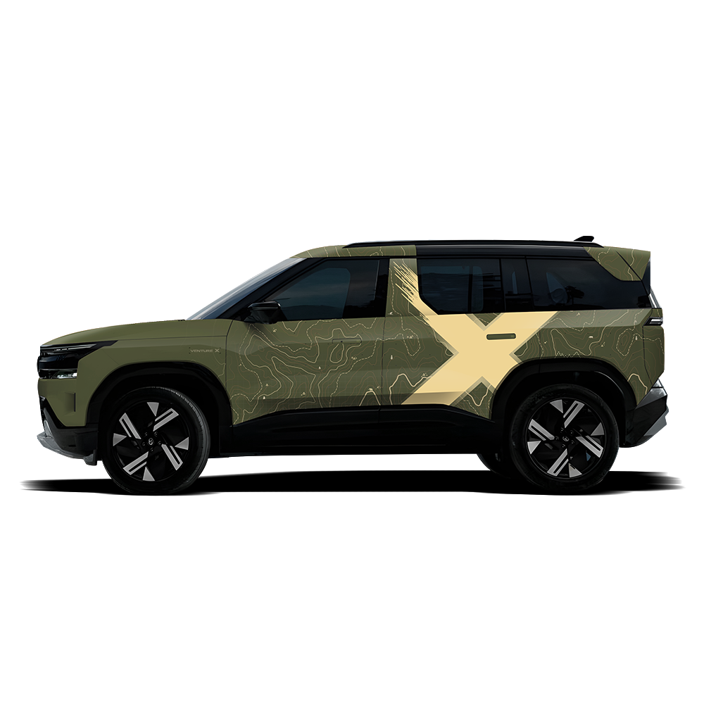 VentureX Edition Graphics for Tata Sierra IDE Graphics Series