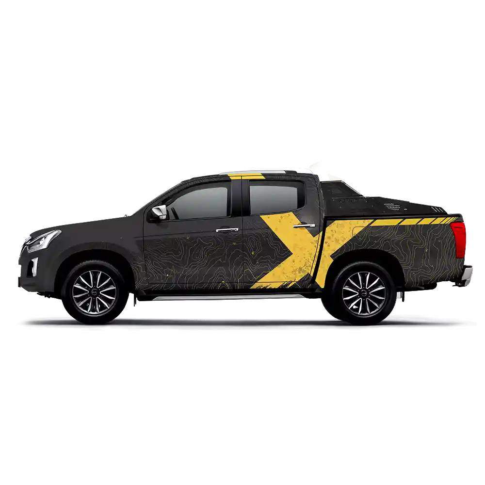 VentureX Edition Graphics for Isuzu V Cross Red