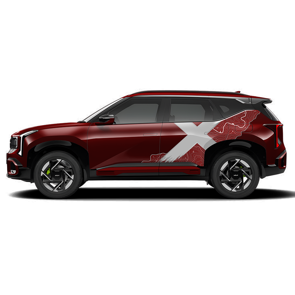 VentureX Edition Graphics for Kia Seltos 2026 | IDE Graphics Series
