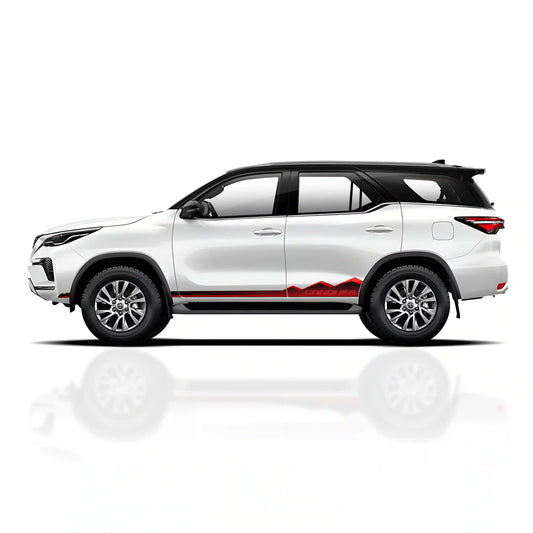 Conquer Edition Graphics for Toyota Fortuner grey