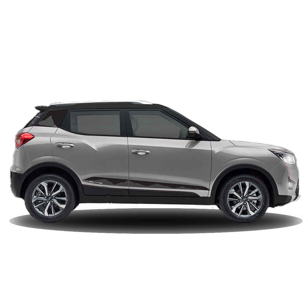 IDE GRAPHICS SERIES - Adventure Edition for Mahindra XUV 300 /2023-Present (Dsat Silver)