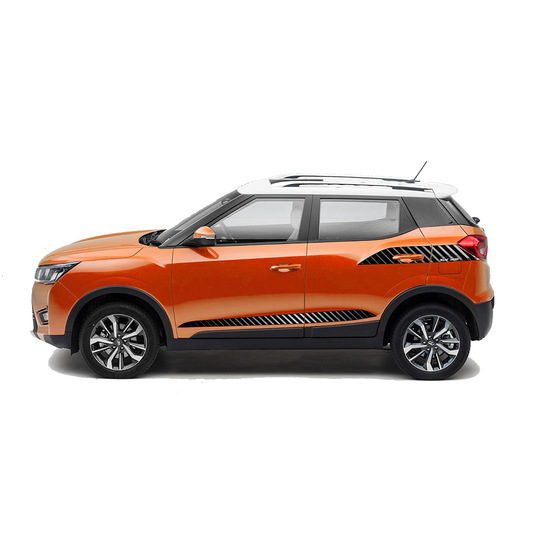 IDE GRAPHICS SERIES -  Energetic Edition for Mahindra XUV 300 /2023-Present  (Sunburst Orange)