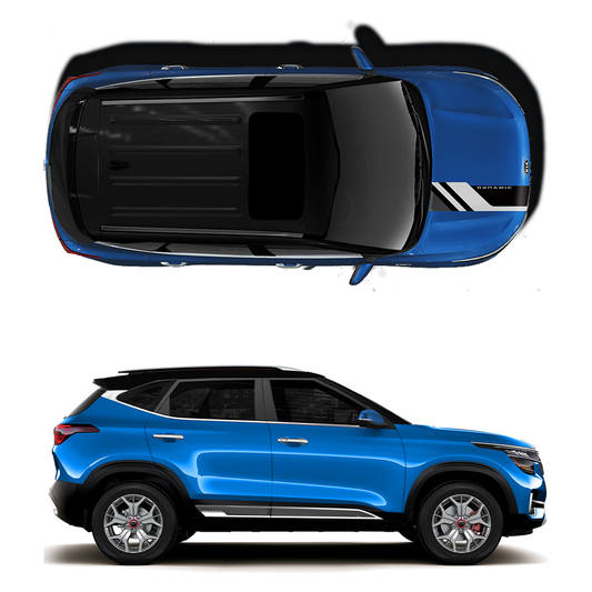 IDE GRAPHICS SERIES -  Dynamic Edition for KIA Seltos /2019-2023 (Intelligence Blue)