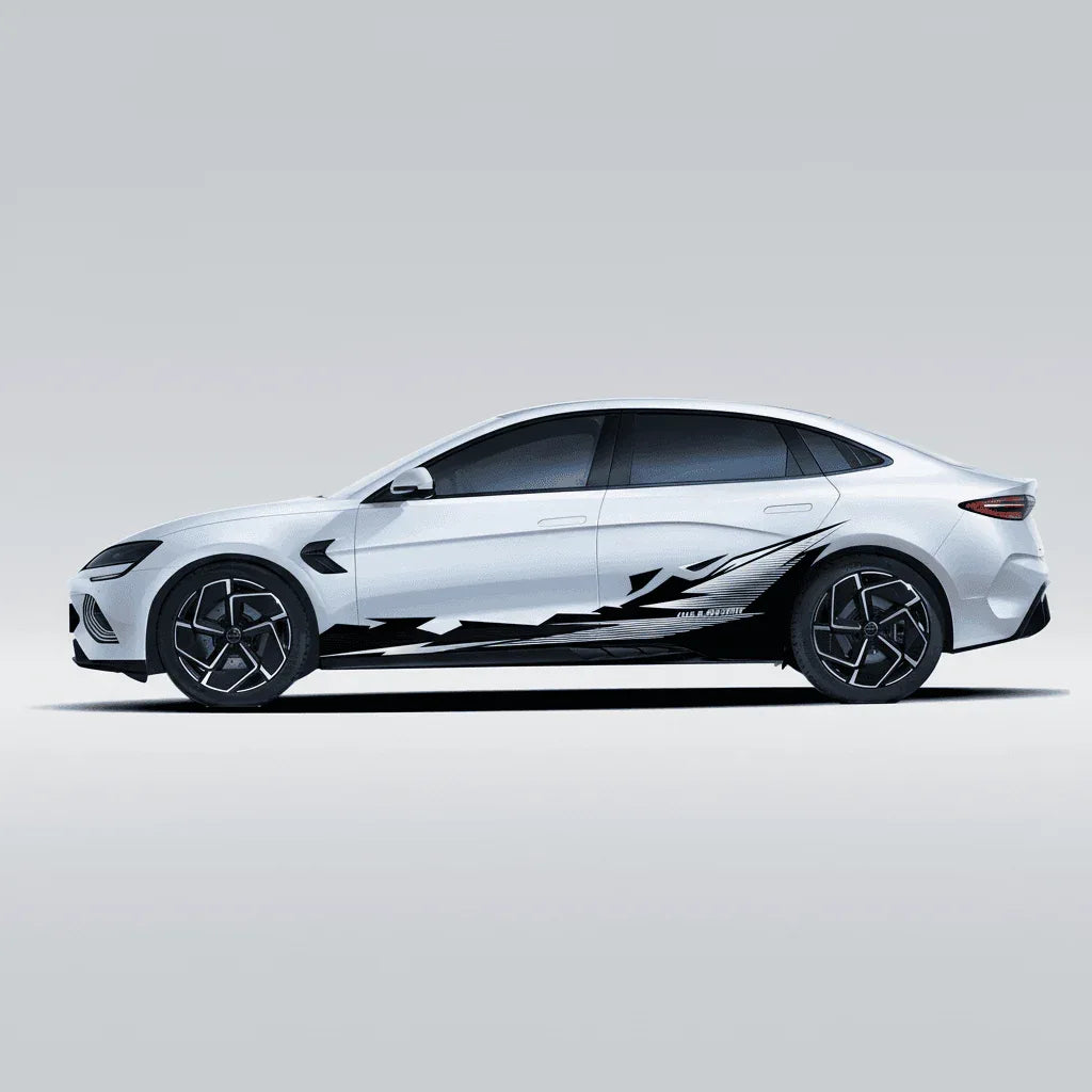 Flex in Motion Edition Graphics for BYD Seal white