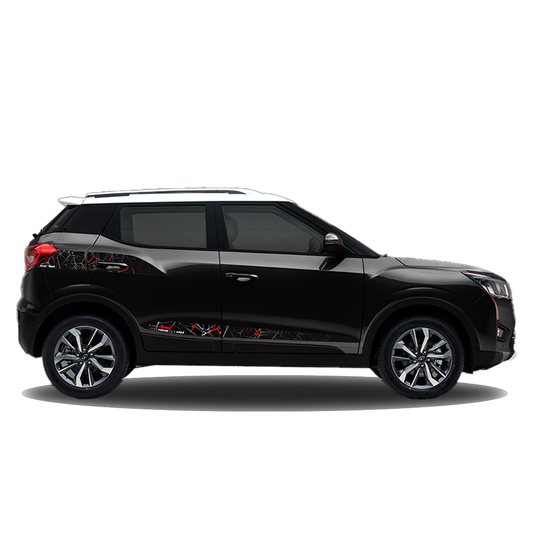 IDE GRAPHICS SERIES - Beatrix Edition for Mahindra  XUV 300 /2023-Present (Napoli Black)