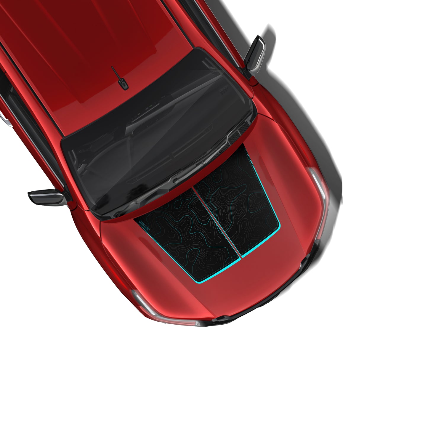 IDE GRAPHICS SERIES - Neo Trail Edition for TOYOTA Hilux (Emotional Red)