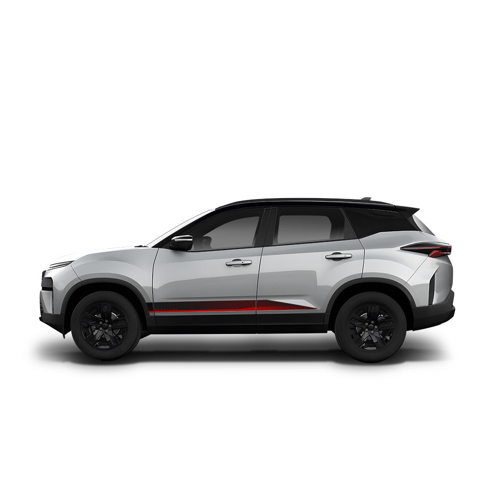 IDE GRAPHICS SERIES - Fearless Edition for Tata Harrier (Lunar White)