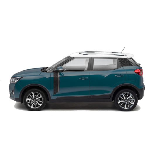 IDE GRAPHICS SERIES - Conqueror Edition for Mahindra  XUV 300 /2023-Present (Aquamarine)