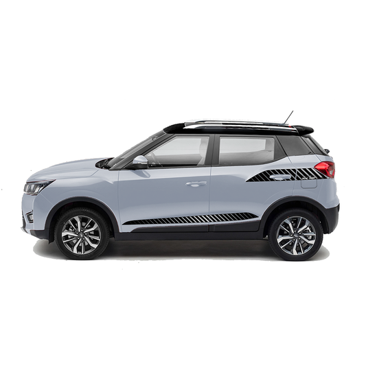 IDE GRAPHICS SERIES -  Energetic Edition for Mahindra XUV 300 /2023-Present  (Dsat Silver)