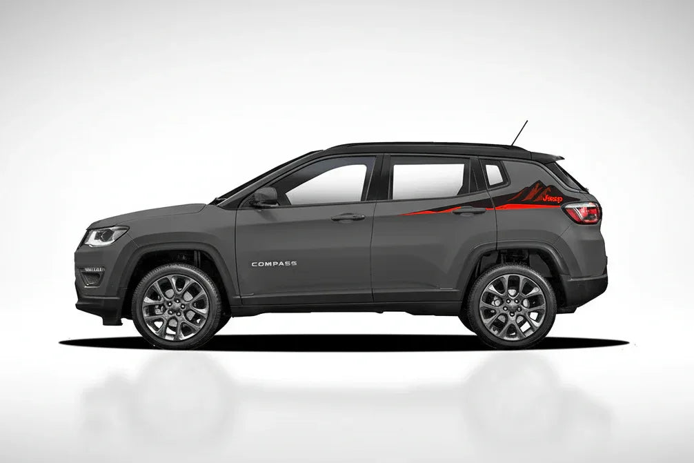 IDE Graphics Series - Pinnacle Edition | Jeep Compass | Only Side Graphics