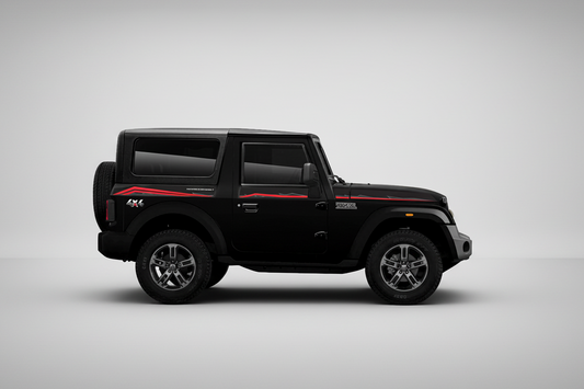 Magindara Graphics Mahindra Thar Vinyl Graphics & Wraps - Graphics & Partial X Series ...