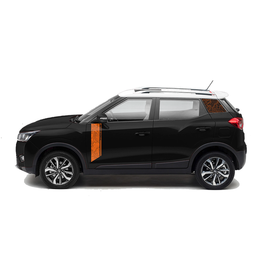 IDE GRAPHICS SERIES - Conqueror Edition for Mahindra  XUV 300 /2023-Present (Napoli Black)