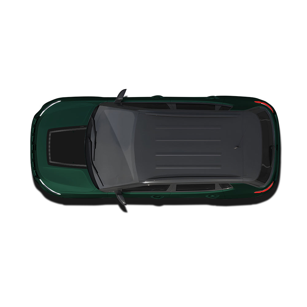 IDE GRAPHICS SERIES - Pinnacle Edition (Only Bonnet Decal)  for JEEP Compass / 2017-Present (Metallic Green)