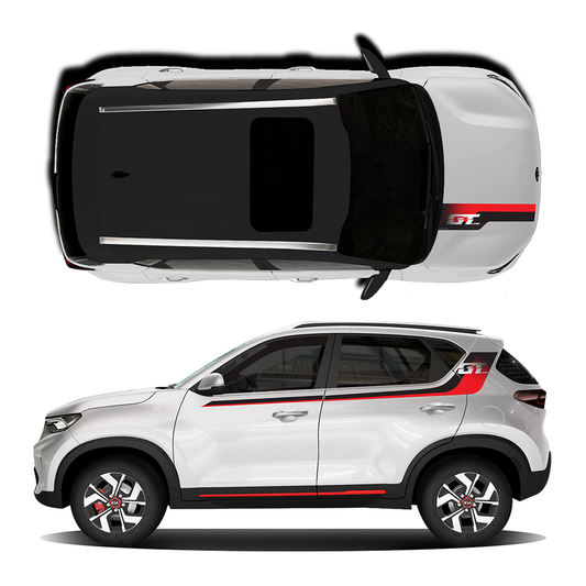 IDE GRAPHICS SERIES / GT EDITION / KIA / SONET (Glacier Pearl White)