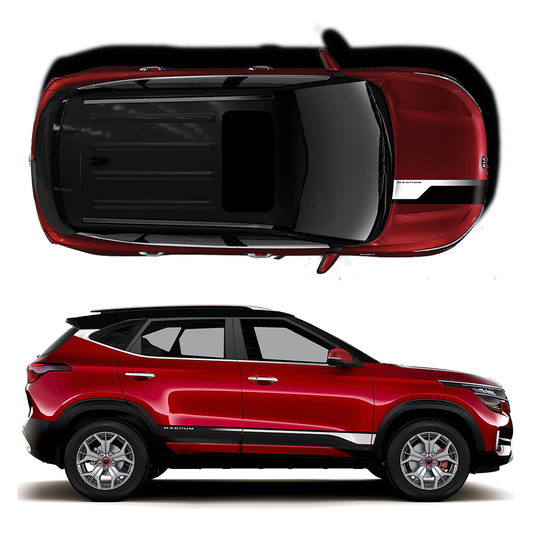 IDE GRAPHICS SERIES - Magnum Edition for KIA Seltos /2019-2023 (Intense Red)