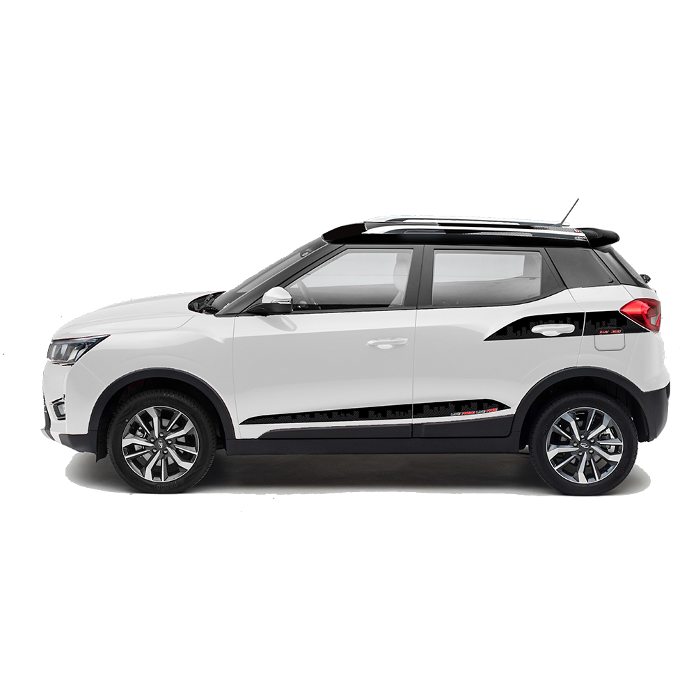 IDE GRAPHICS SERIES - Lifestyle Edition for Mahindra XUV 300 /2023-Present (Pearl White)