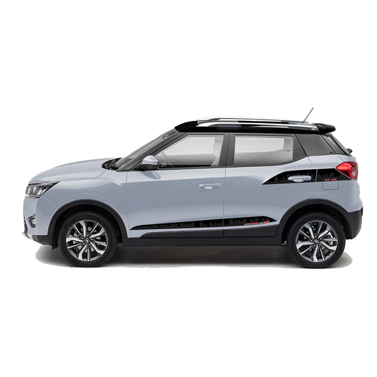 IDE GRAPHICS SERIES - Lifestyle Edition for Mahindra XUV 300 /2023-Present (Dsat Silver)