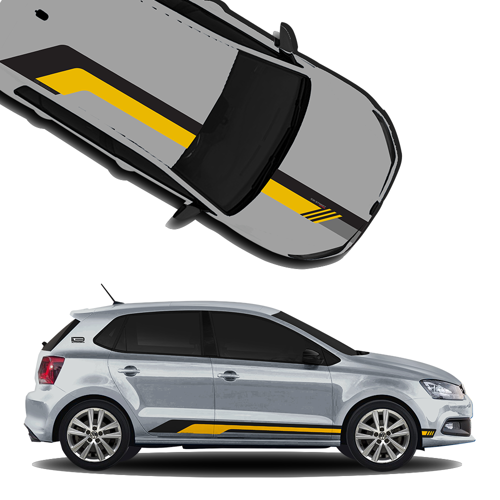 IDE GRAPHICS SERIES - Street Edition for Volkswagen Polo (Reflex Silver)