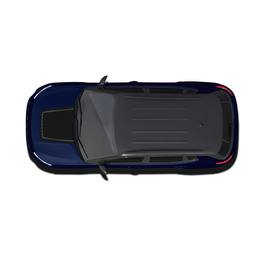 IDE GRAPHICS SERIES - Pinnacle Edition (Only Bonnet Decal)  for JEEP Compass / 2017-Present (Galaxy Blue)