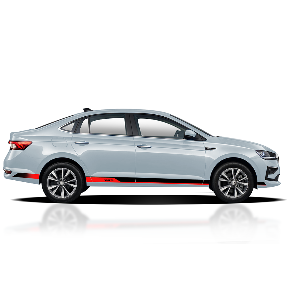 IDE GRAPHICS SERIES - VRS Edition for Skoda Slavia (Brilliant Silver)