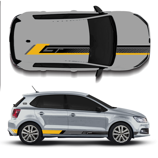 IDE GRAPHICS SERIES / GT EDITION / VW / POLO (Reflex Silver)