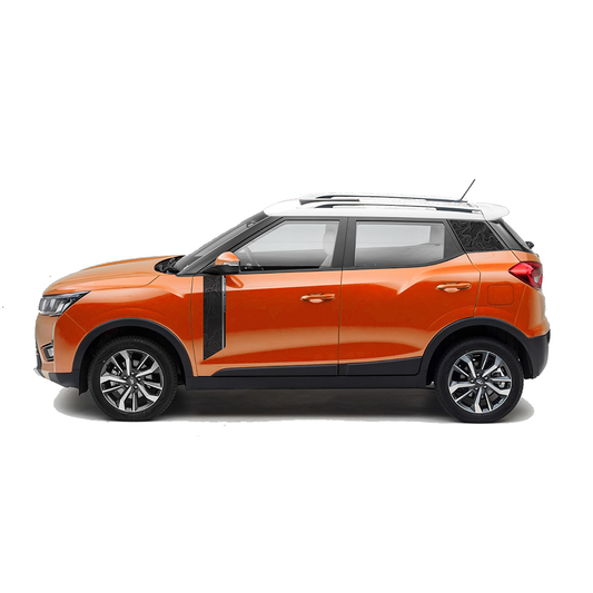 IDE GRAPHICS SERIES - Conqueror Edition for Mahindra  XUV 300 /2023-Present (Sunburst Orange)