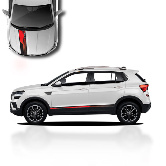 IDE GRAPHICS SERIES - VRS Edition for Skoda Kushaq (Candy White)